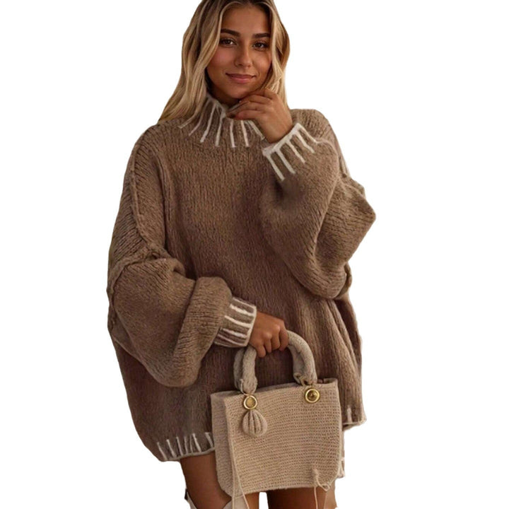 Nina | Oversized Turtleneck Sweater