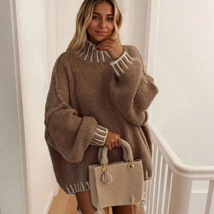 Nina | Oversized Turtleneck Sweater