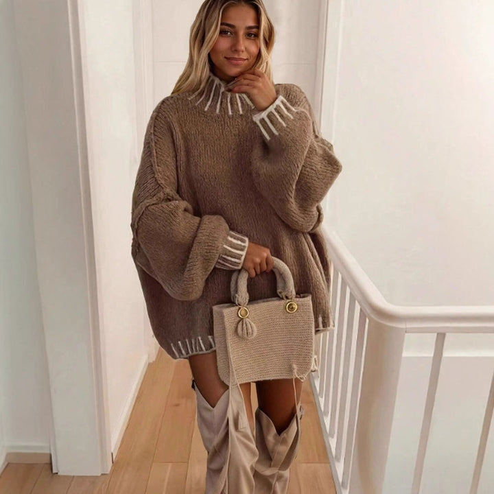 Nina | Oversized Turtleneck Sweater