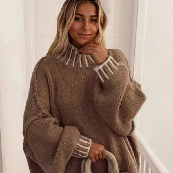 Nina | Oversized Turtleneck Sweater